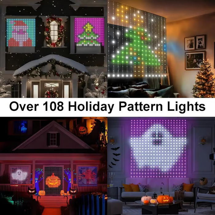 đHot Sale 49% OFFđ„ LED Curtain Lights