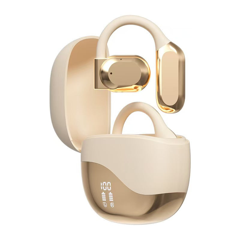 INMAS M62 Open Ear Bluetooth TWS Wireless Headsets Noise Reduction Earphones LED Digital Display Headphones Sports Music Earbuds