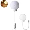USB-PoweredVoice-Activated Voice-Controlled Bedroom Light3 Color Dimming Bedroom Bathroom