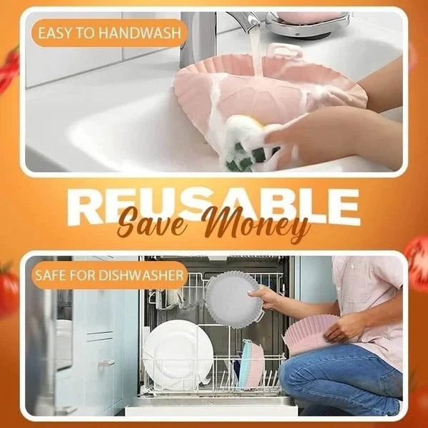 🔥 Last day 49% OFF-Air Fryer Silicone Baking Tray(Buy 2 Get 1 Free Now)