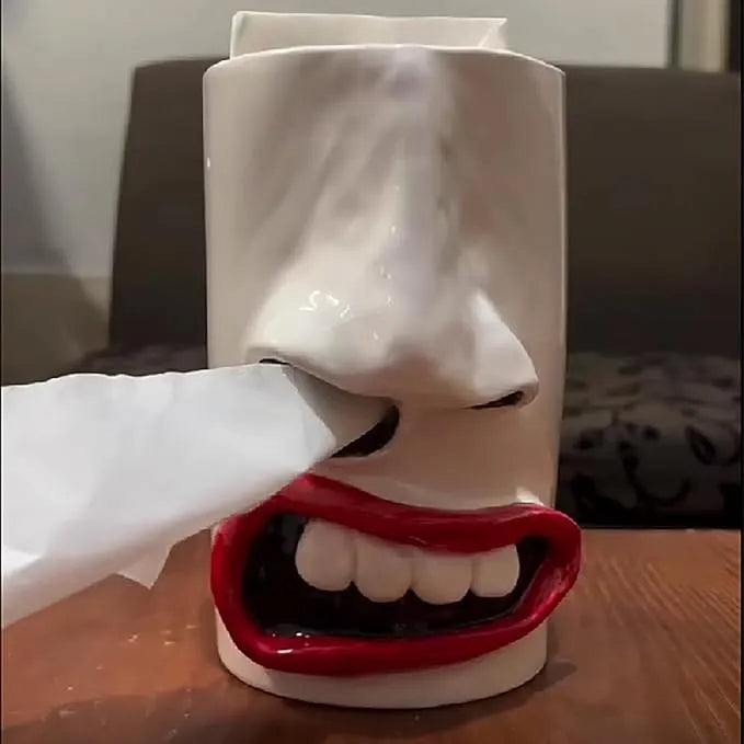 Handmade Funny Face Tissue Holder🔥Buy 3 Get 70% Off