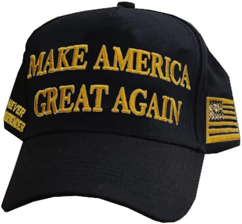 2024 America Great Gold MAGA Gold Hat USA Embroidered Trump Baseball Caps