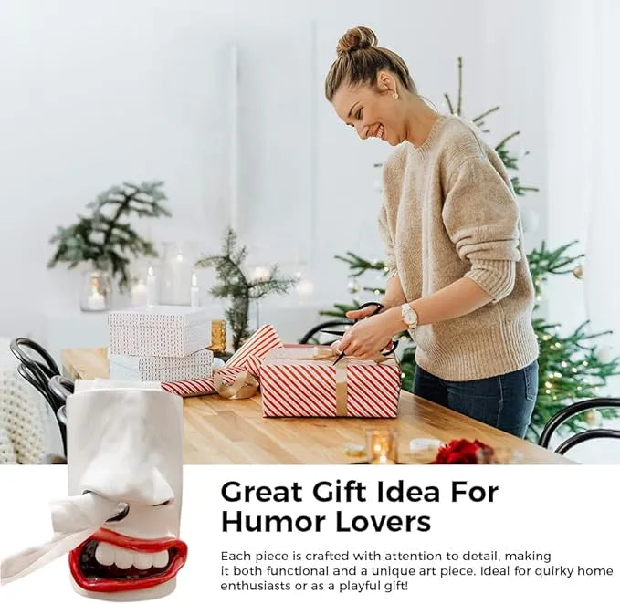 Handmade Funny Face Tissue Holder🔥Buy 3 Get 70% Off