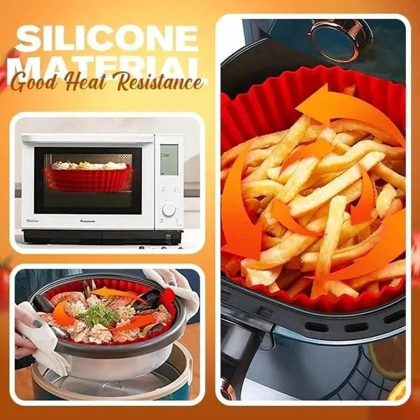 🔥 Last day 49% OFF-Air Fryer Silicone Baking Tray(Buy 2 Get 1 Free Now)