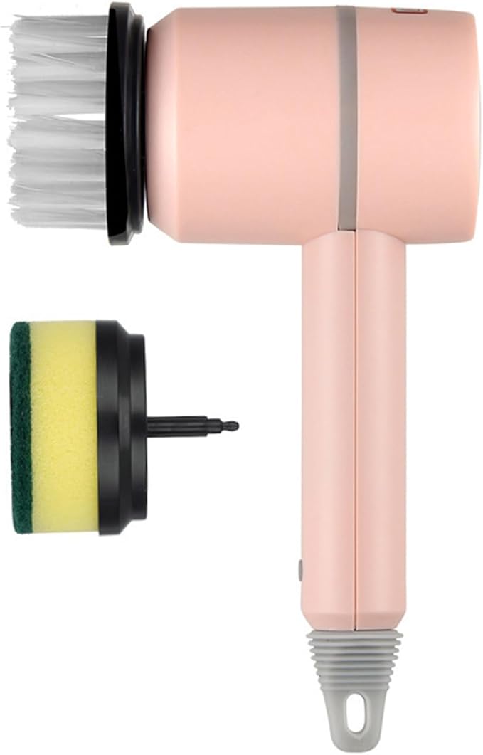 Gear Electric Cleaning Brush, Multifunctional Cleaning Tool with Telescopic Handle