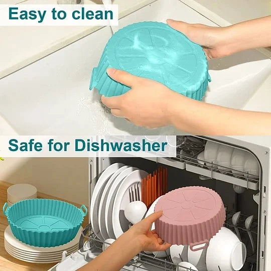 🔥 Last day 49% OFF-Air Fryer Silicone Baking Tray(Buy 2 Get 1 Free Now)
