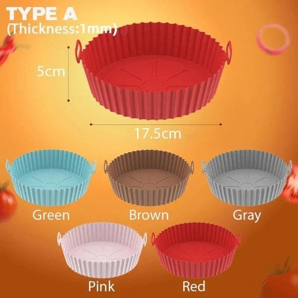 🔥 Last day 49% OFF-Air Fryer Silicone Baking Tray(Buy 2 Get 1 Free Now)