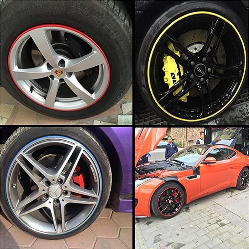 🎅Car Wheel Rim Protector Decor Strip