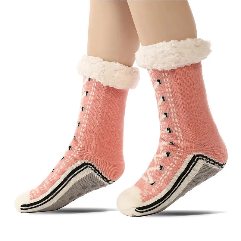 70% OFF🔥Ultra-thick Cashmere Slipper Home Socks,Fast shipping in stock!!!