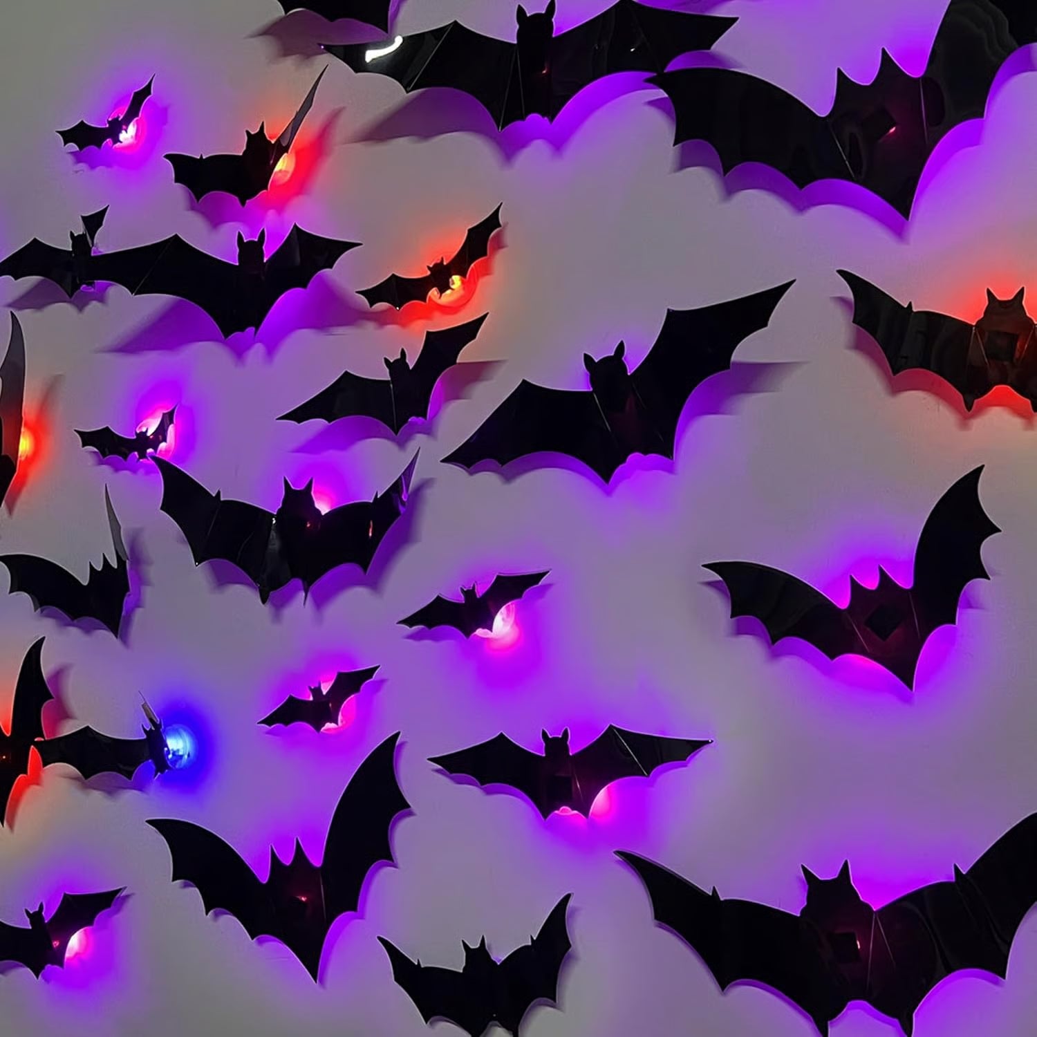 🦇Halloween 3D Lighted Bats