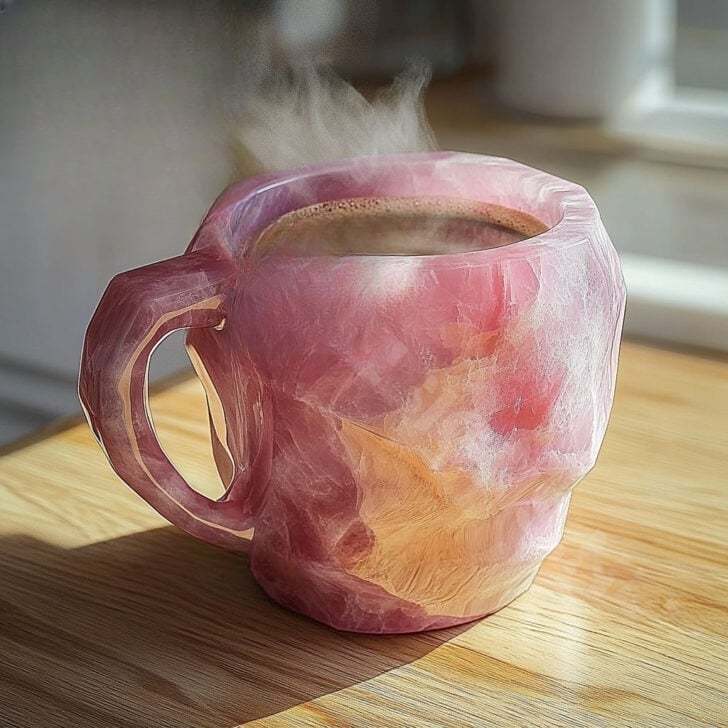 🎁 Mineral Crystal Rock Coffee Mug, Last Day Discount Offer!