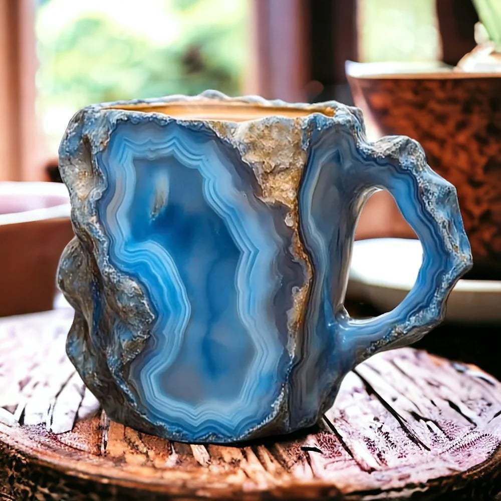 🎁 Mineral Crystal Rock Coffee Mug, Last Day Discount Offer!