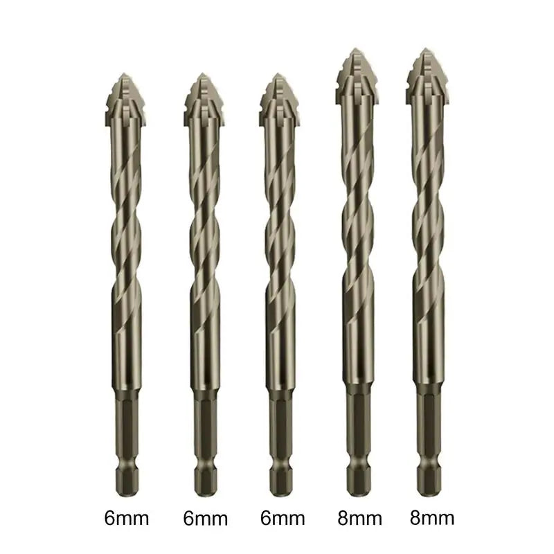 High Hardness Four-blade Serrated Drill bit