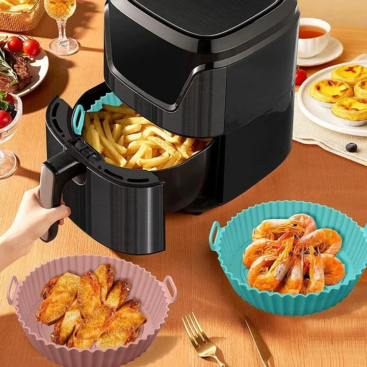 🔥 Last day 49% OFF-Air Fryer Silicone Baking Tray(Buy 2 Get 1 Free Now)