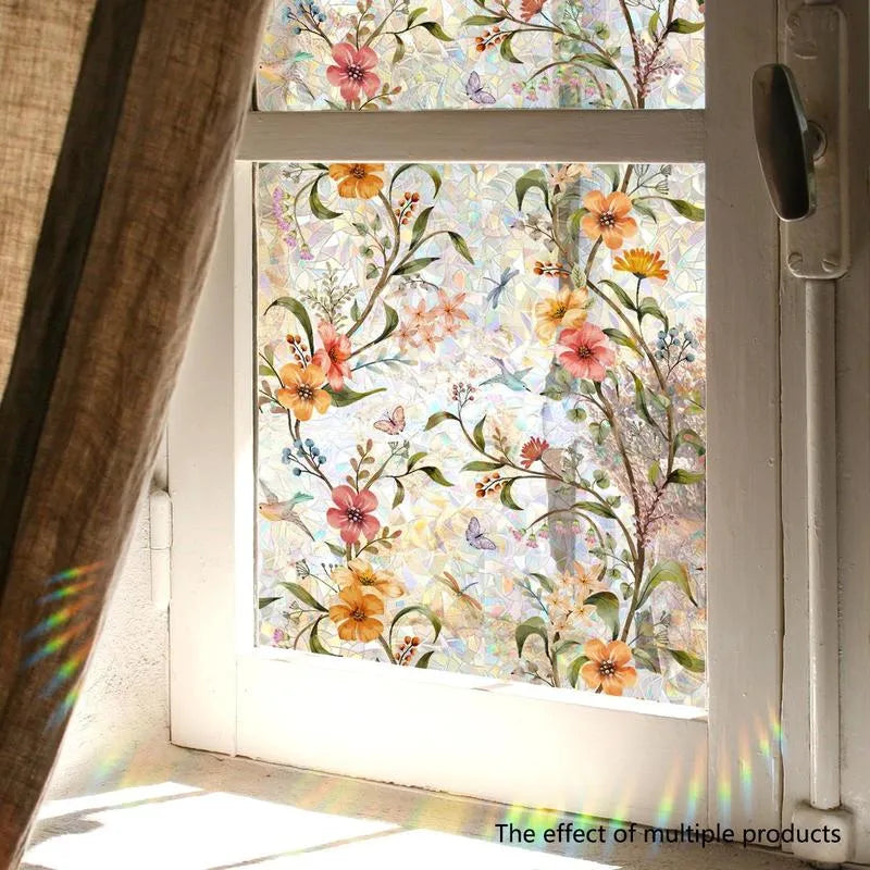 60% OFF🔥Floral Pattern Window Film