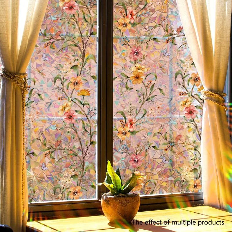 60% OFF🔥Floral Pattern Window Film