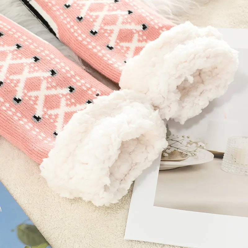 70% OFF🔥Ultra-thick Cashmere Slipper Home Socks,Fast shipping in stock!!!