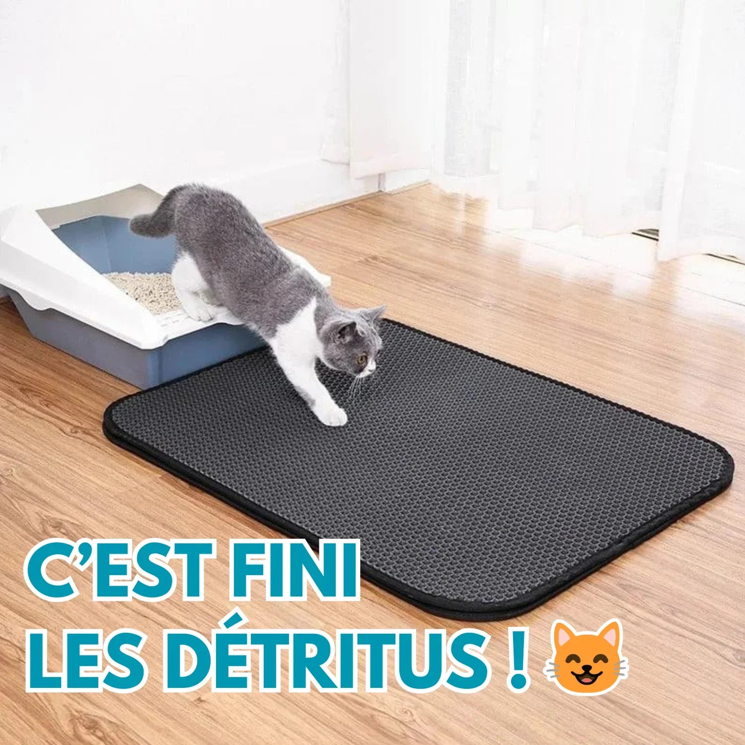 Tapis de Litière Pour Chat - PurraMat