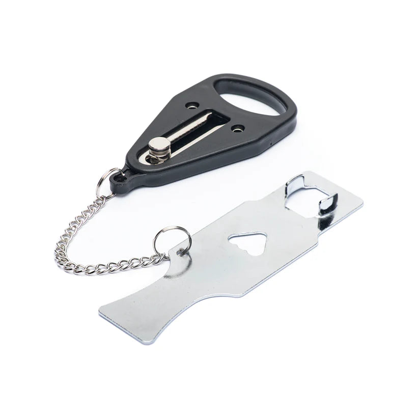 Portable Door Snap Locks Hotel Room Door Overhead Door Stopper Anti-theft Locks