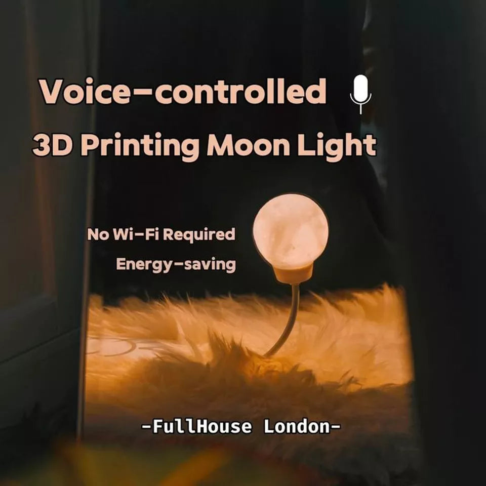 USB-PoweredVoice-Activated Voice-Controlled Bedroom Light3 Color Dimming Bedroom Bathroom