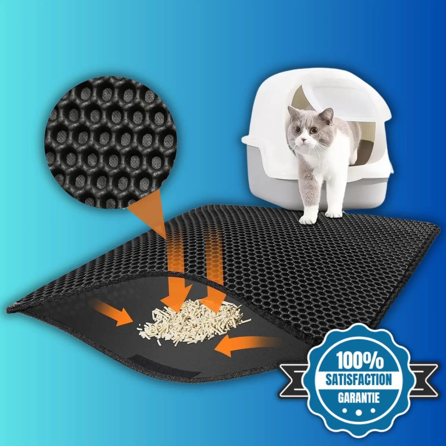 Tapis de Litière Pour Chat - PurraMat