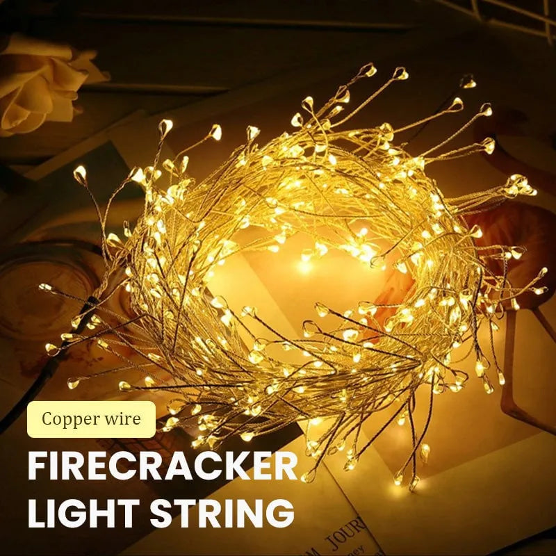 ✨Early Christmas Promotion🎁Copper Wire Firecracker Light String🔥50% OFF