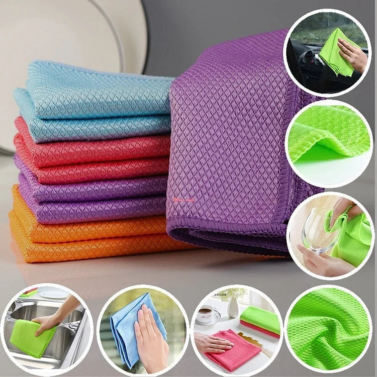 🔥🔥🔥Streak-Free Miracle Cleaning Cloths - Reusable