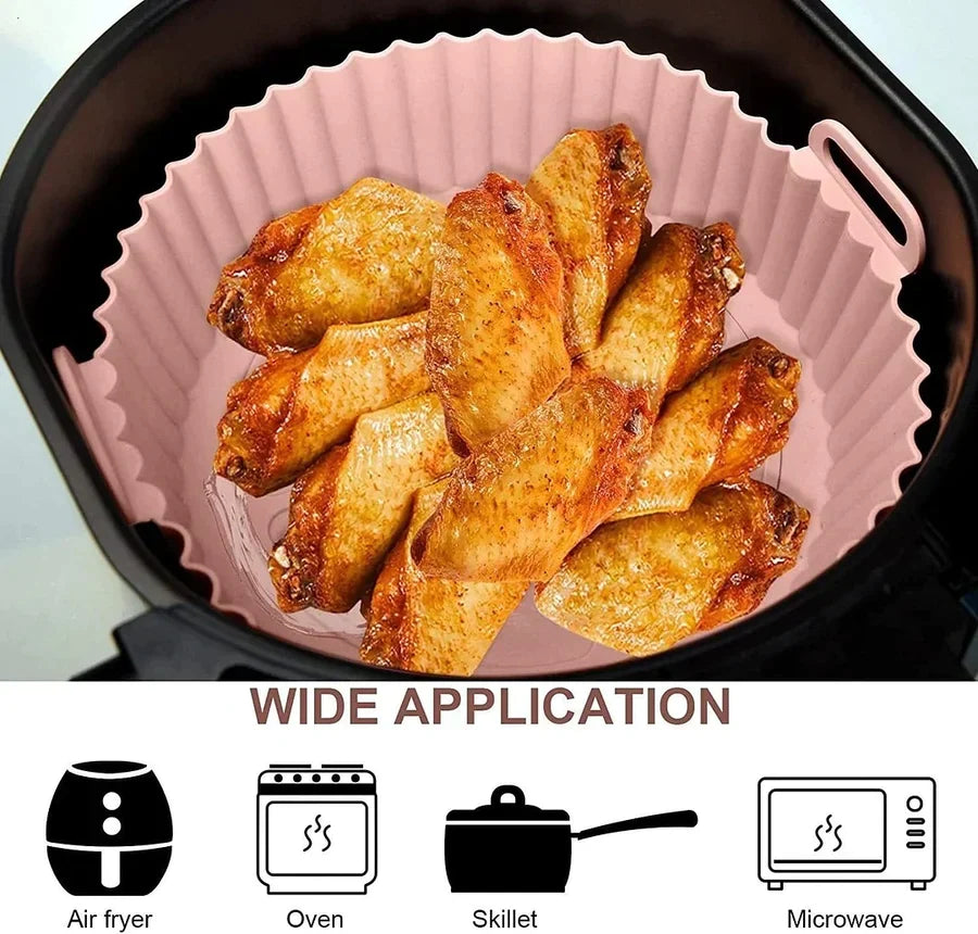 🔥 Last day 49% OFF-Air Fryer Silicone Baking Tray（Buy 2 Get 1 Free Now）