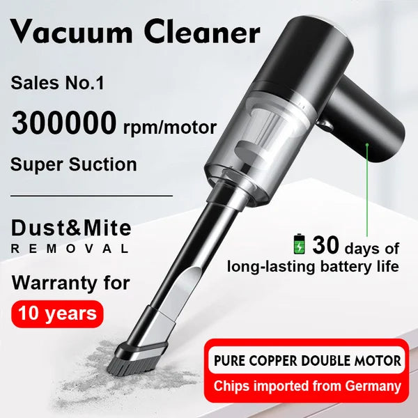 Wireless Handheld Car Vacuum Cleaner.