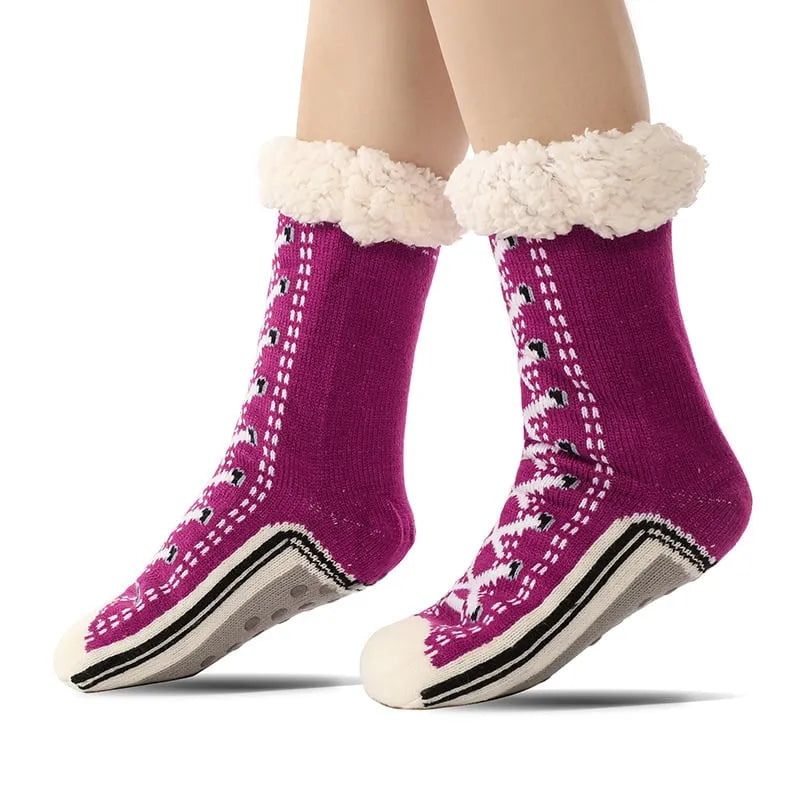 70% OFF🔥Ultra-thick Cashmere Slipper Home Socks，Fast shipping in stock!!!