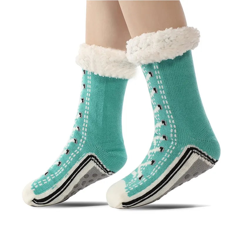70% OFF🔥Ultra-thick Cashmere Slipper Home Socks，Fast shipping in stock!!!