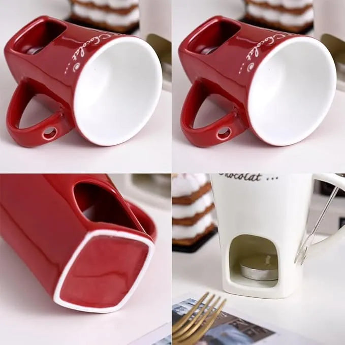 65% Off🔥Multi-Functional Ceramic Fondue Mug