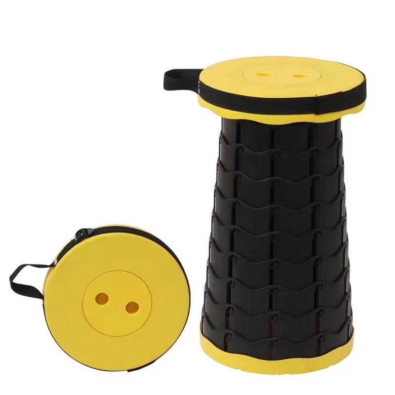 Upgraded Foldable Stool Thickened, PortableCollapsible Stool Retractable Stool for FishingHiking Tours, BBQ, Parties, Outdoor Activities