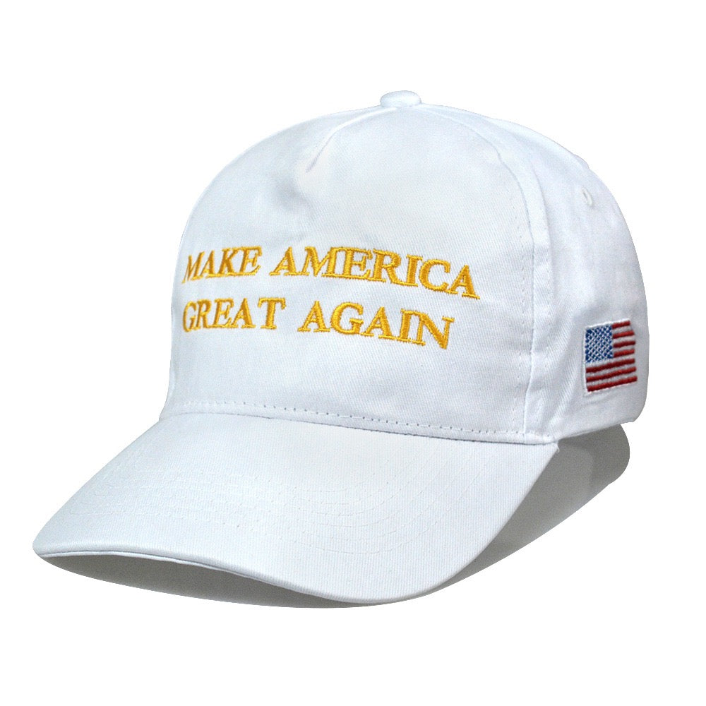 2024 America Great Gold MAGA Gold Hat USA Embroidered Trump Baseball Caps