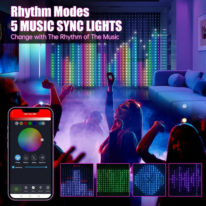🎃Hot Sale 49% OFF🔥 LED Curtain Lights