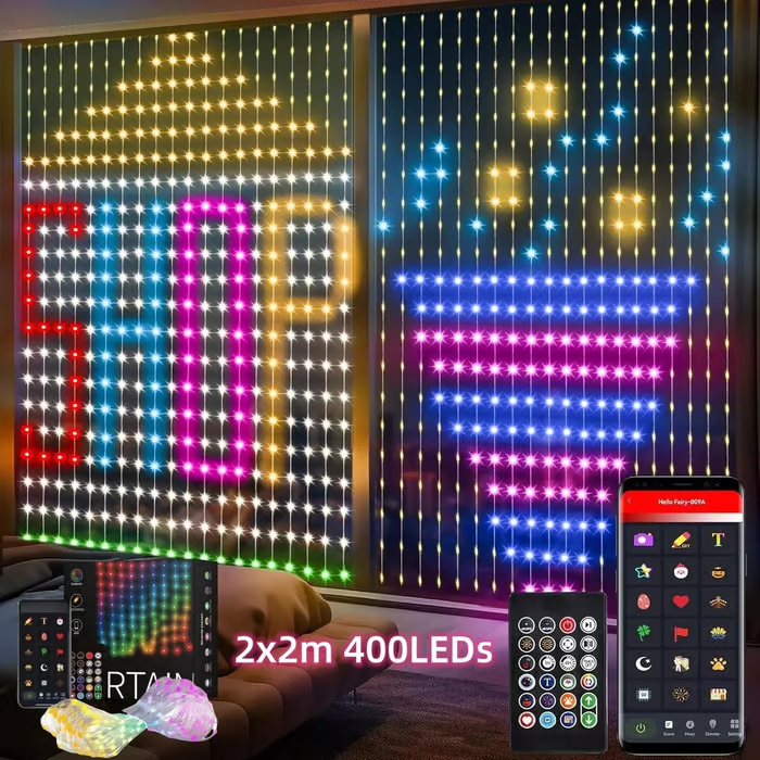 🎃Hot Sale 49% OFF🔥 LED Curtain Lights