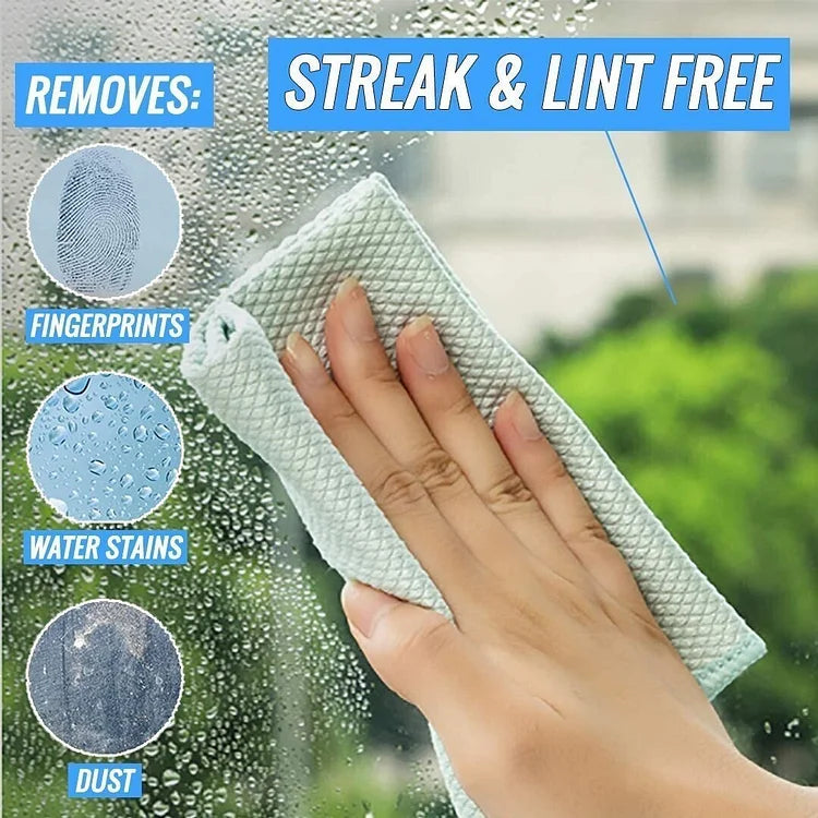🔥🔥🔥Streak-Free Miracle Cleaning Cloths - Reusable
