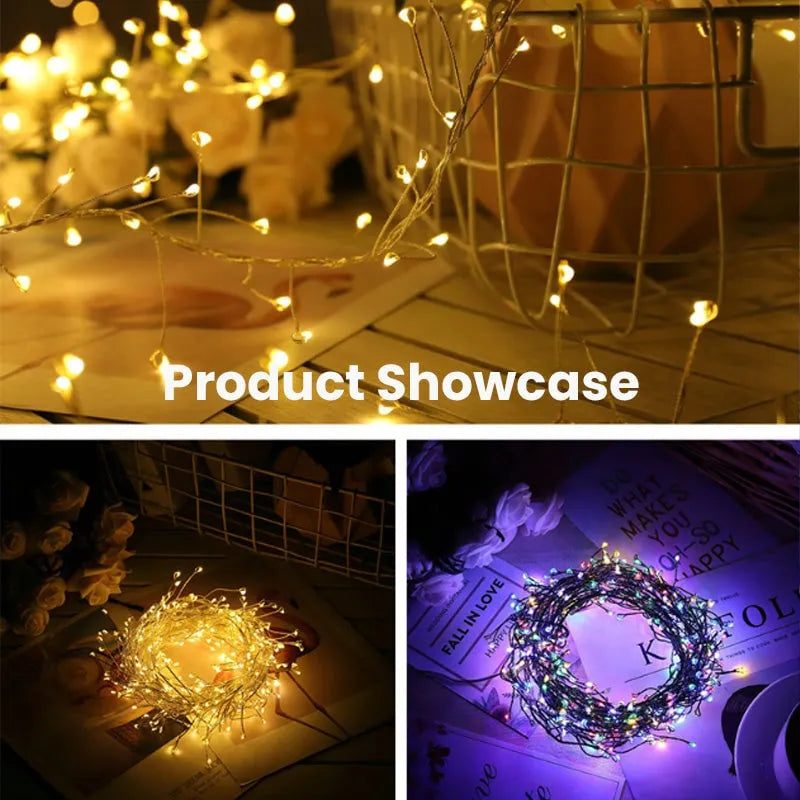 ✨Early Christmas Promotion🎁Copper Wire Firecracker Light String🔥50% OFF