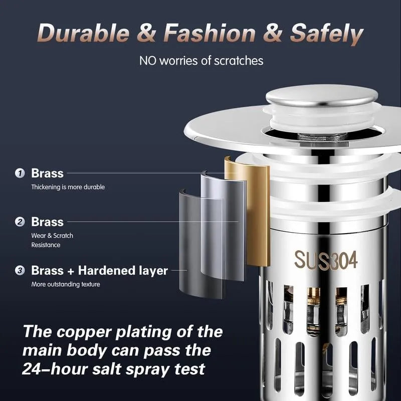 Hot Sales 65% OFF🔥Universal Stainless Steel Drain Strainer