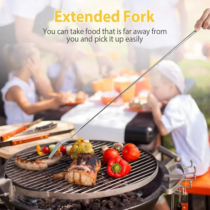 Holiday Hot Sale 70% OFF🔥Telescopic Stainless Steel Fork