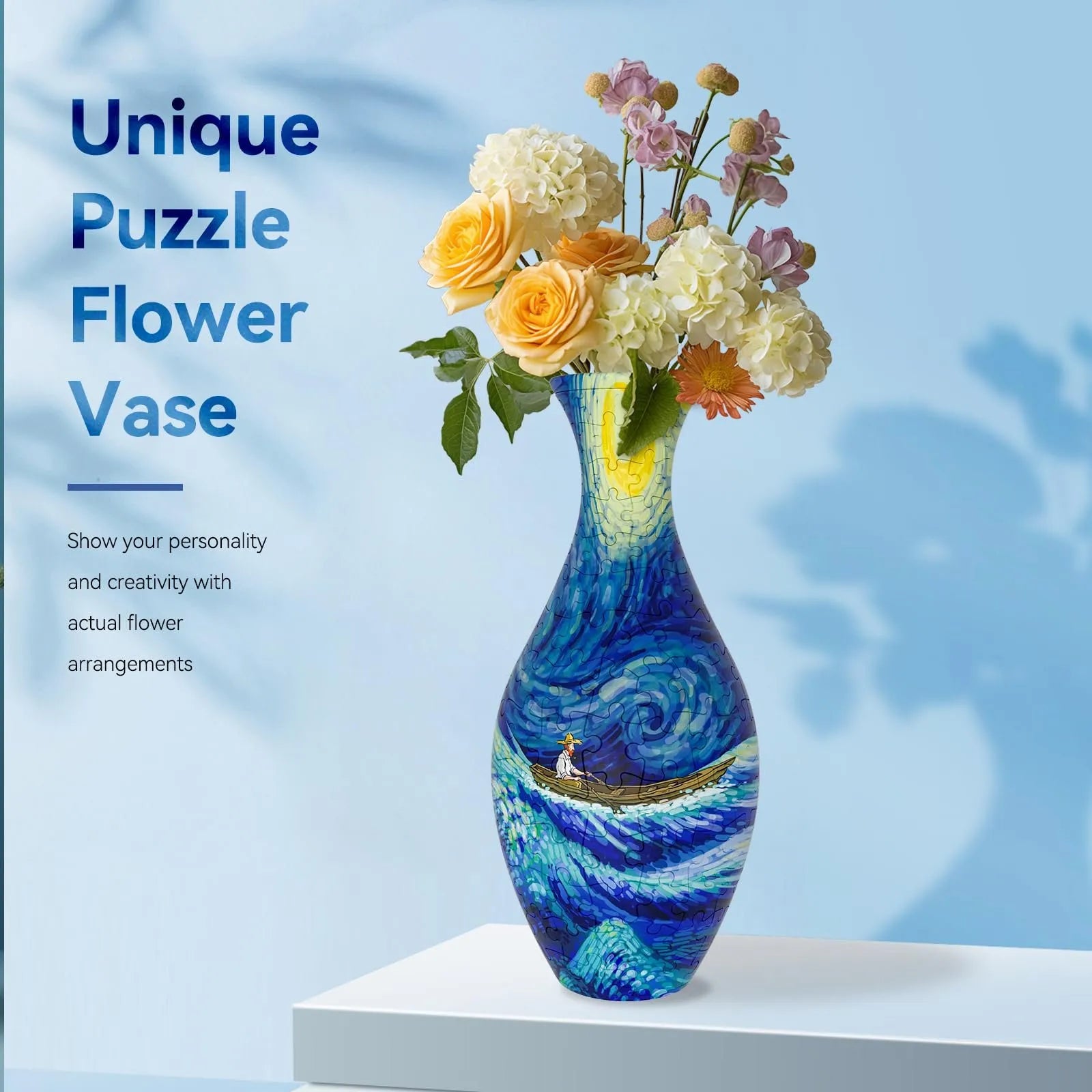 🔥Limited Time Black Friday 60% OFF🔥3D Puzzle Vase