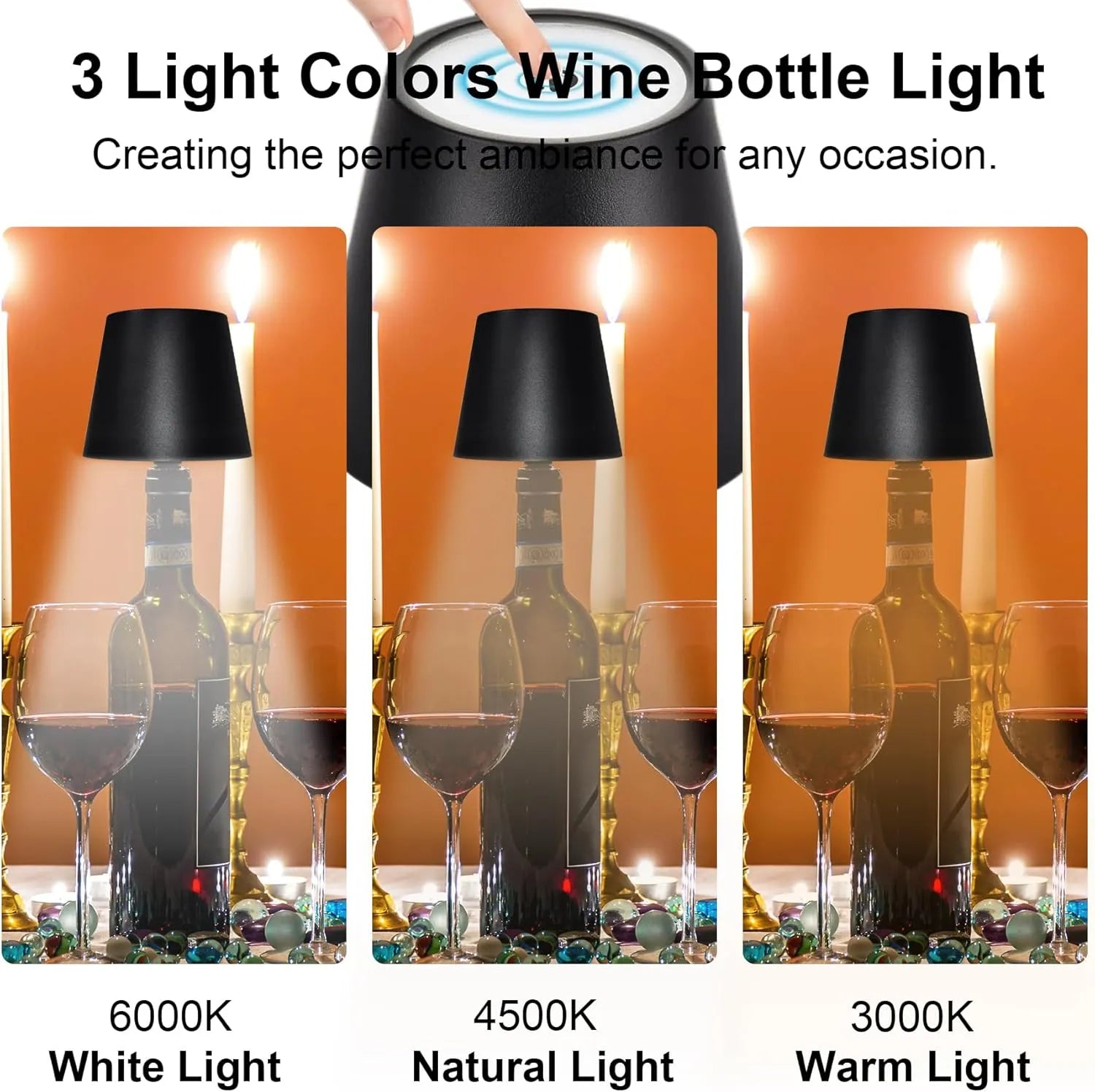 Last Day 65% Off🔥Wireless Bottle Lamp