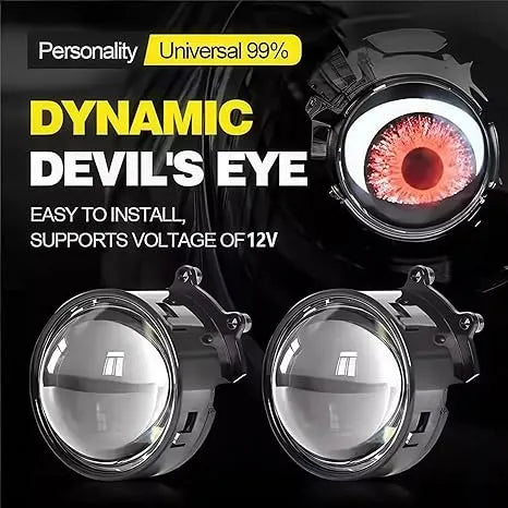 60% OFF🔥Devil Eyes Light for Cars With Remote Controller