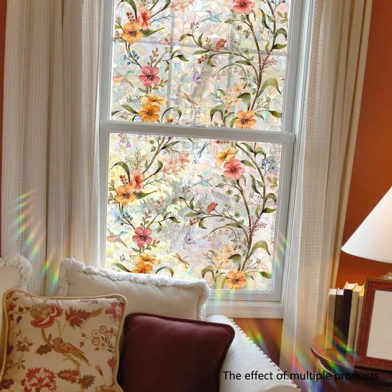 60% OFF🔥Floral Pattern Window Film