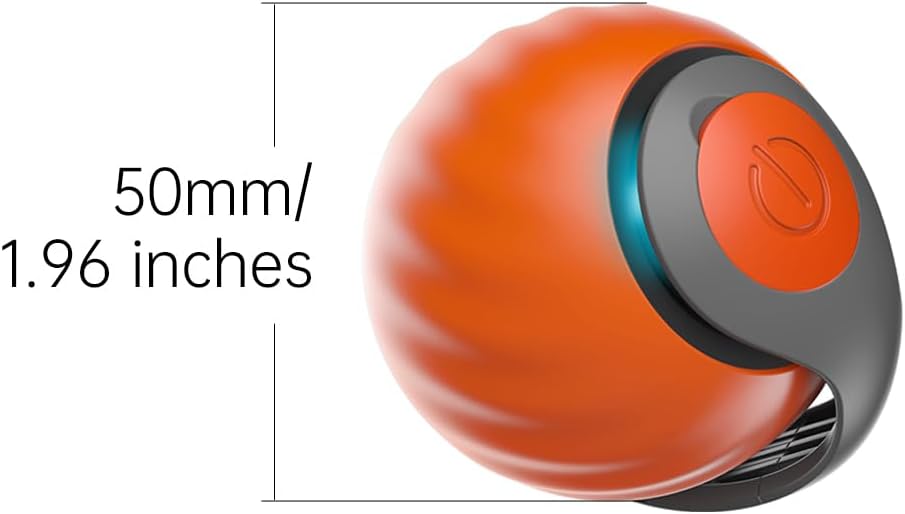 Speedy Sprint Ball Toy for Cat Type-C Rechargeable Interactive Cats Toy Blue