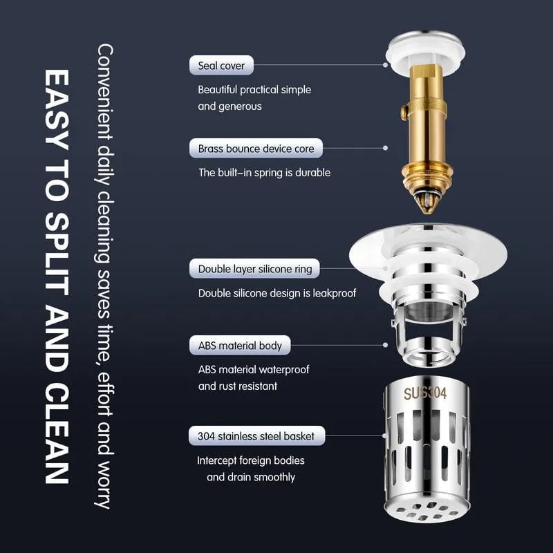Hot Sales 65% OFF🔥Universal Stainless Steel Drain Strainer