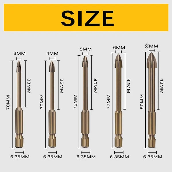 🛒(49% OFF) Efficient Universal Drilling (5PCS)