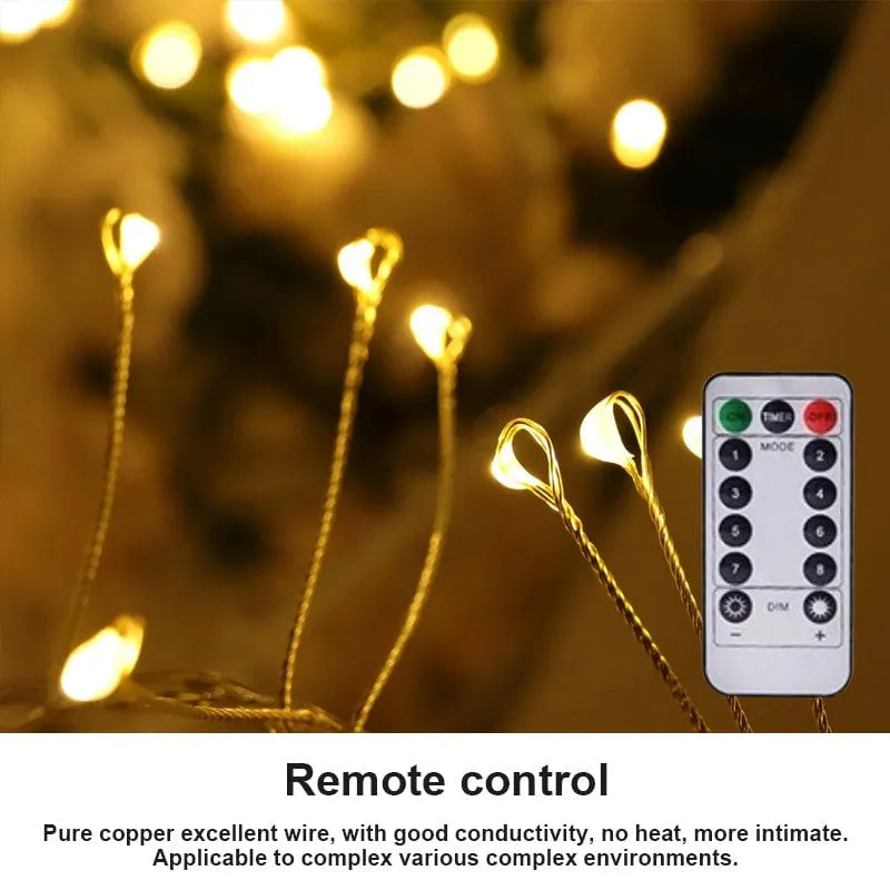 ✨Early Christmas Promotion🎁Copper Wire Firecracker Light String🔥50% OFF