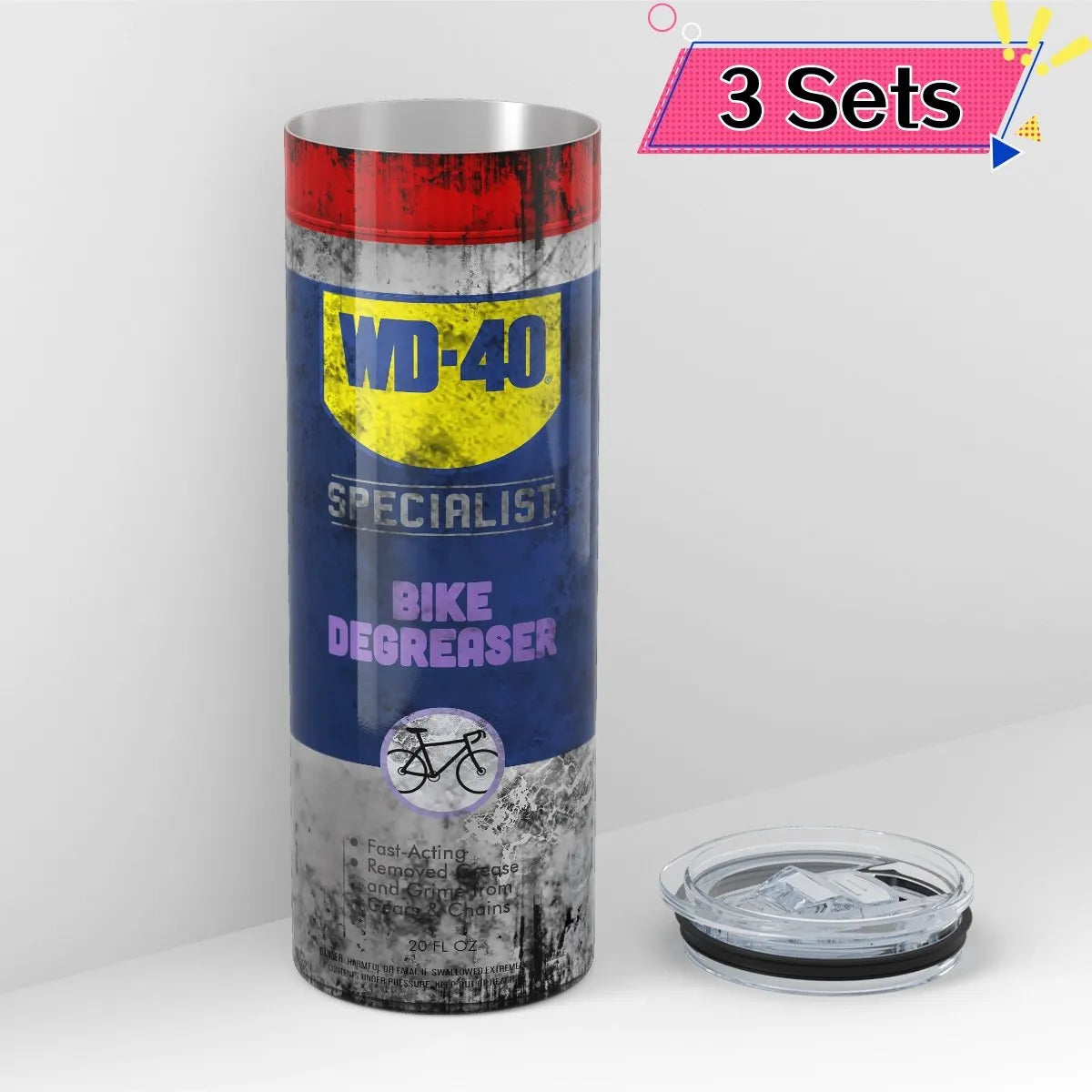 Last Day Sale 70% Off🔥WD40 Dirty Pattern Thermos Cup