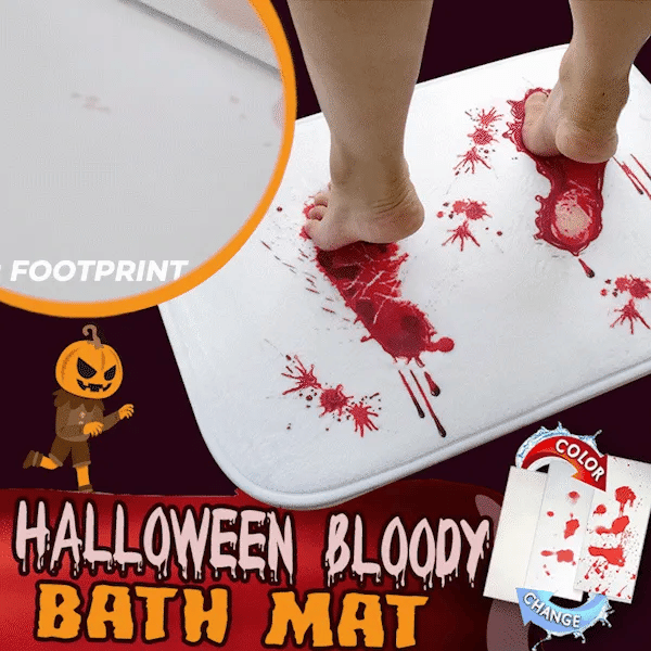 🎃Halloween Flash Sale👻Bloody Bath Mat